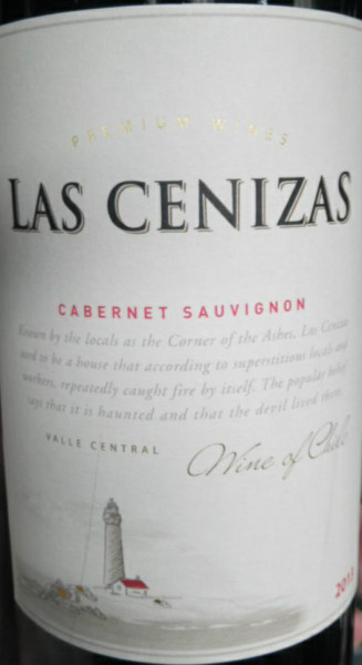 las cenizas cabernet sauvignon,central valley,chile