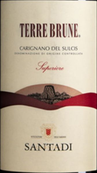 cantina di santadi terre brune carignano del sulcis superiore