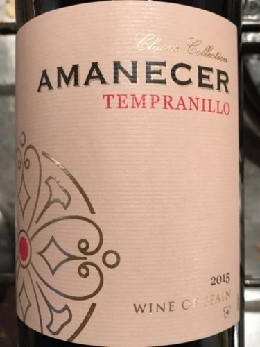 amanecer tempranillo, la mancha, spain红酒评分|酒