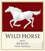 wild horse merlot, paso robles, usa