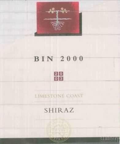 mcguigan bin 2000 shiraz limestone coast australia红酒评分