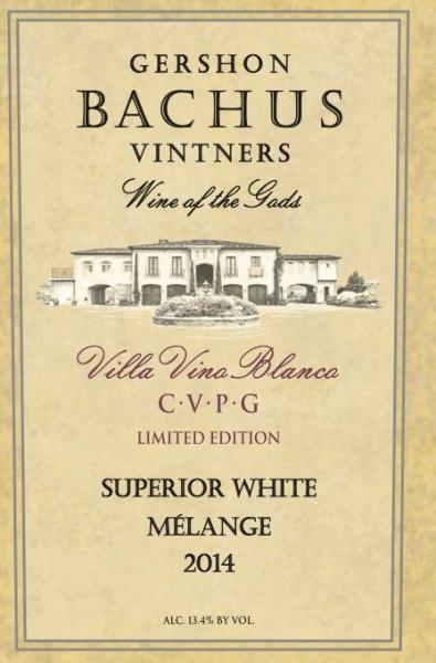 gershon bachus vintners villa vino blanco melange napa valley