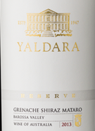 shirazmataro, 1847 wines yaldara reserve grenache shiraz mataro