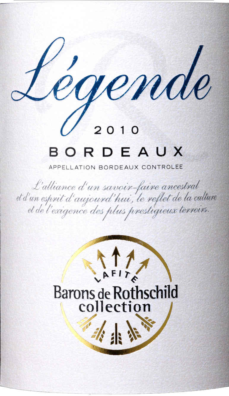 barons de rothschild collection (lafite) legende