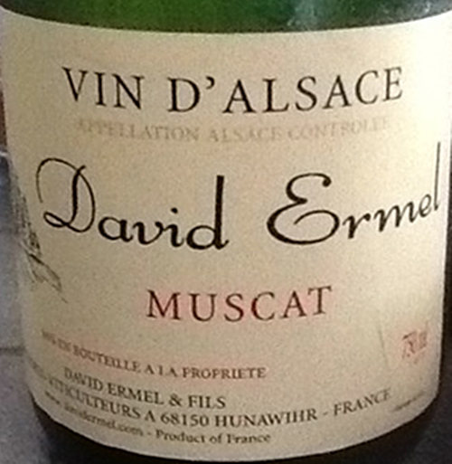 david ermel muscat d"alsace, alsace, france红酒|.