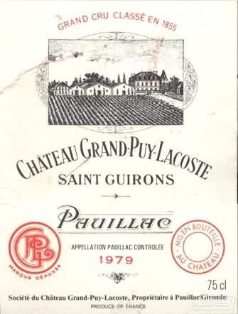 2018 chateau grand-puy-lacoste, pauillac, france-拉古斯酒庄葡萄