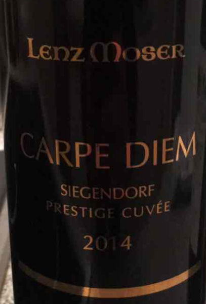 lenz moser carpe diem prestige cuvee, niederosterreich, austria