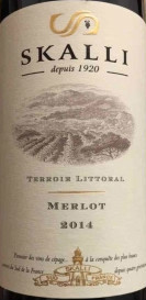 skalli terroir littoral merlot, languedoc-roussillon, france