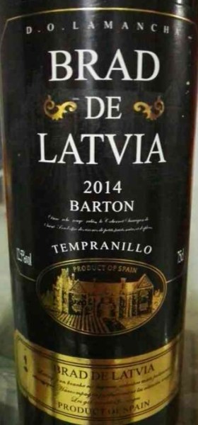 brad de latvia tempranillo barton spain红酒|葡萄酒|价格|中文名