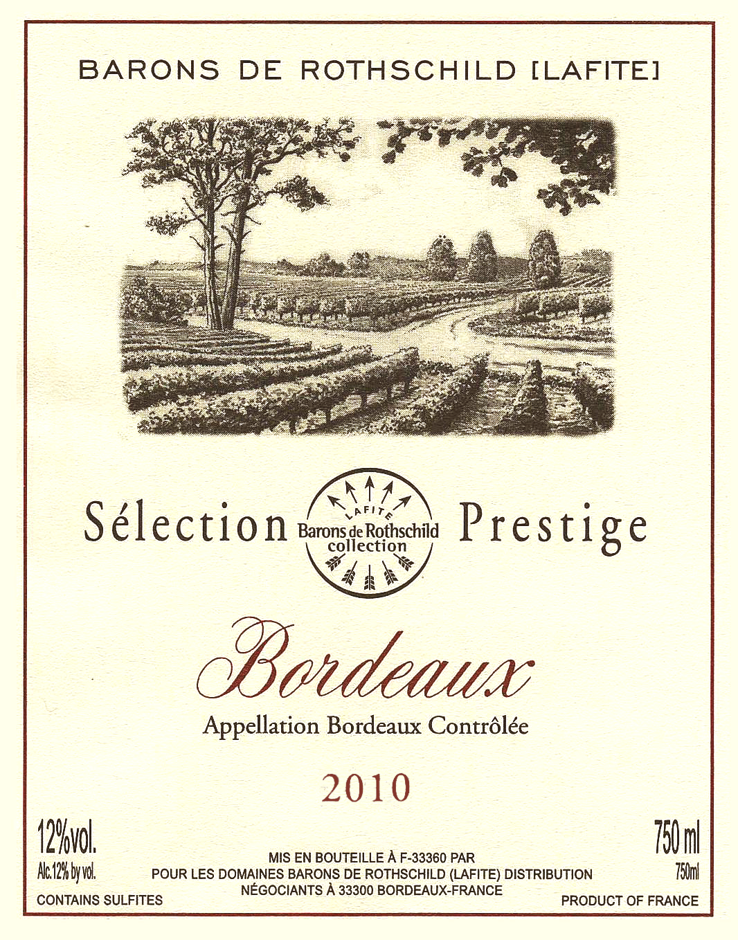 barons de rothschild collection (lafite) selection prestige