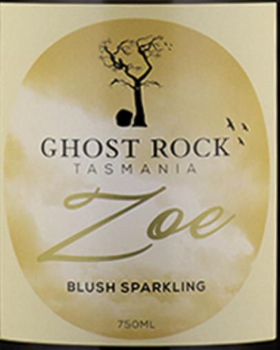 ghost rock zoe blush sparkling, tasmania, australia红酒评分|幽灵