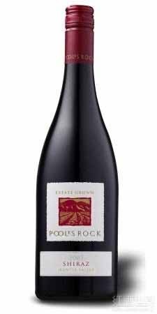 poole"s rock estate grown shiraz, hunter valley, australia红酒