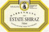 warrenmang estate shiraz, pyrenees, australia-华乐满酒庄葡萄酒