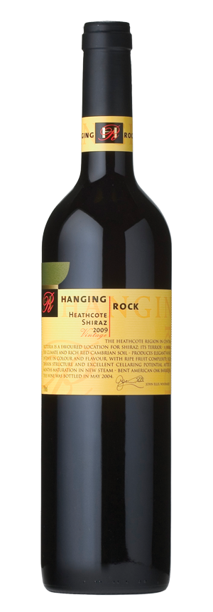 2017 hanging rock heathcote shiraz, central victoria, australia