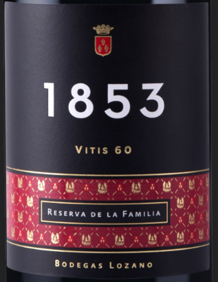 bodegas lozano 1853 reserva de la family la mancha spain红酒