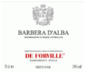 德福維爾酒莊阿爾巴巴貝拉紅葡萄酒(De Forville Barbera d'Alba DOC, Barbaresco, Italy)