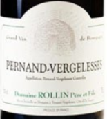 羅林父子酒莊（佩爾南-韋熱萊斯村）紅葡萄酒(Domaine Rollin Pere et Fils Pernand-Vergelesses Rouge, Cote de Beaune, France)