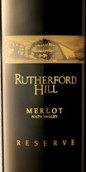 盧瑟福山珍藏梅洛干紅葡萄酒(Rutherford Hill Reserve Merlot, Napa Valley, USA)