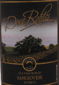 多塞·羅伯斯酒莊桑嬌維塞干紅葡萄酒(Doce Robles Winery Sangiovese, Paso Robles, USA)