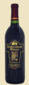 布朗縣秋天半干型紅葡萄酒(Brown County Winery Autumn Red Wine, Indiana, USA)