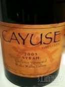 凱尤斯鵝卵石園西拉干紅葡萄酒(Cayuse Cailloux Vineyard Syrah, Walla Walla Valley, USA)