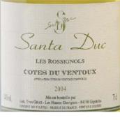 圣杜卡酒莊羅斯諾白葡萄酒(Domaine Santa Duc Les Rossignols Blanc, Cotes du Ventoux, France)