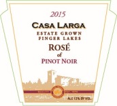 拉爾加黑皮諾桃紅葡萄酒(Casa Larga Rose of Pinot Noir, Finger Lakes, USA)