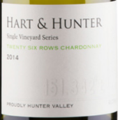 哈特和獵人單一葡萄園二十六排霞多麗干白葡萄酒(Hart & Hunter Single Vineyard Series Twenty Six Rows Chardonnay, Hunter Valley, Australia)