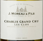 J. Moreau & Fils Chablis Les Clos