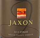 賈克森西拉干紅葡萄酒(Jaxon Syrah, Rogue Valley, USA)