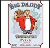 大老爹西拉干紅葡萄酒(Big Daddy Vineyards Syrah, Mendoza, Argentina)