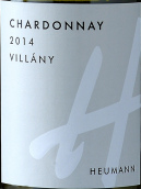 修曼酒莊霞多麗白葡萄酒(Heumann Chardonnay, Villany, Hungary)