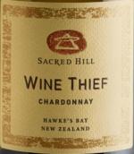 圣山酒莊神偷系列霞多麗白葡萄酒(Sacred Hill Wine Thief Chardonnay, Hawke's Bay, New Zealand)