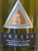 阿爾特薩限量長相思白葡萄酒(Artesa Limited Release Sauvignon Blanc, Napa Valley, USA)