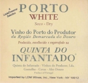 尹帆塔多白波特酒(Quinta do Infantado White Port, Douro, Portugal)