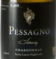 普賽諾英淳恩尼蒂霞多麗干白葡萄酒(Pessagno Intrinity Chardonnay, Santa Lucia Highlands, USA)