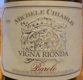 邁克基阿羅酒莊維格納里昂達巴羅洛紅葡萄酒(Michele Chiarol Vigna Rionda Barolo DOCG, Piedmont, Italy)
