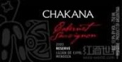 喬卡納珍藏赤霞珠干紅葡萄酒(Chakana Reserve Cabernet Sauvignon, Agrelo, Argentina)