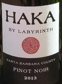 雷比尼斯酒莊哈卡黑皮諾干紅葡萄酒(Labyrinth Wine Cellars Haka Pinot Noir, California, USA)