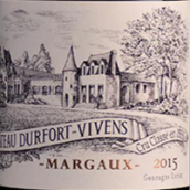 杜霍酒莊紅葡萄酒(Chateau Durfort-Vivens, Margaux, France)