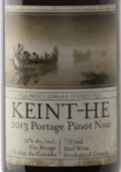 肯特酒莊波蒂奇黑皮諾紅葡萄酒(Keint-he Portage Pinot Noir, Ontario, Canada)