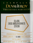 杜洛兒寶維麗白中白香檳(Champagne Duval-Leroy Clos des Bouveries Blanc de Blancs, Champagne, France)