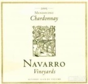 納瓦羅酒堡霞多麗干白葡萄酒(Navarro Vineyards Estate Chardonnay, Mendocino, USA)