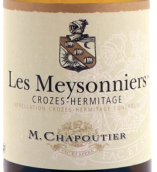 莎普蒂爾酒莊梅索尼爾白葡萄酒(M. Chapoutier Les Meysonniers Blanc, Crozes Hermitage, France)