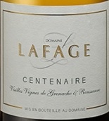 拉法奇酒莊世紀(jì)老藤混釀白葡萄酒(Domaine Lafage Centenaire Vieilles Vignes, Cotes du Roussillon, France)