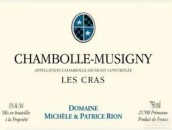 里翁香波-慕西尼格拉斯園紅葡萄酒(Domaine Michele et Patrice Rion Chambolle-Musigny Les Cras, Cote de Nuits, France)