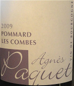 艾格尼斯·帕凱酒莊康柏園（玻瑪村）紅葡萄酒(Domaine Agnes Paquet Les Combes, Pommard, France)