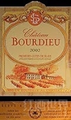 布爾迪厄酒莊紅葡萄酒(Chateau Bourdieu, Premieres Cotes de Blaye, France)