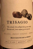 特麗薩酒莊馬爾貝克-味而多-丹娜干紅葡萄酒(Trisagio Malbec-Petit Verdot-Tannat, Uco Valley, Argentien)