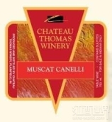 托馬斯白麝香白葡萄酒(Chateau Thomas Winery Muscat Cannelli, Lodi, USA)